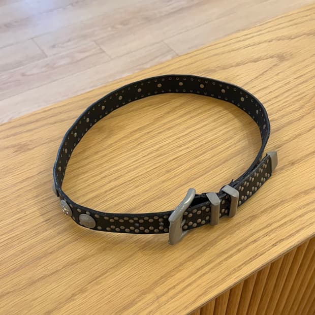 90’s 지아니 베르사체 leather belt