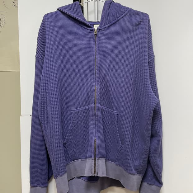 KHAKIS Hoodie Zip Up *Purple