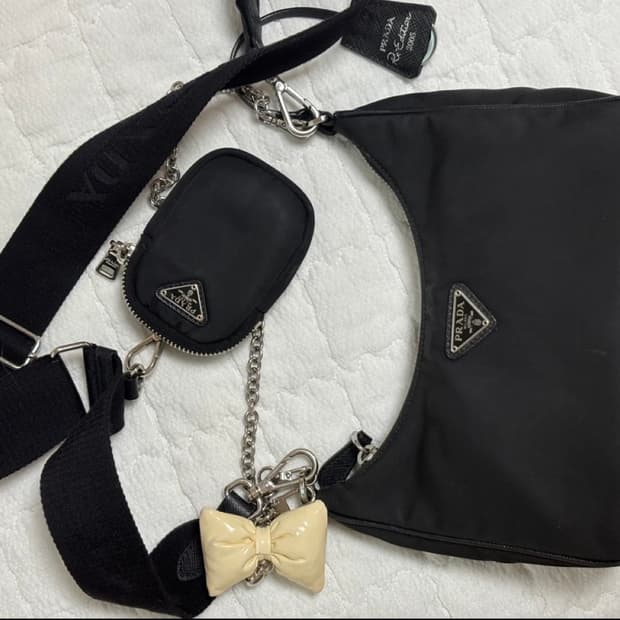 프라다 리나일론 호보백 급처