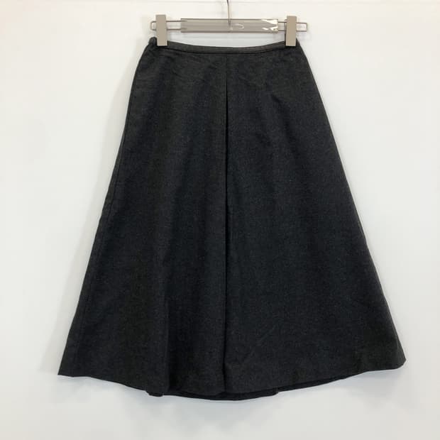 질샌더 (국내판) 그레이 울 스커트 22 인치 