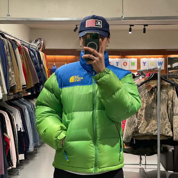 노스페이스 눕시 패딩  