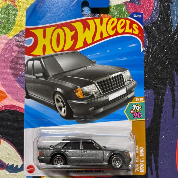 미개봉) 메르세데스 벤츠 500e 다이캐스트 핫휠 인테리어 소품
