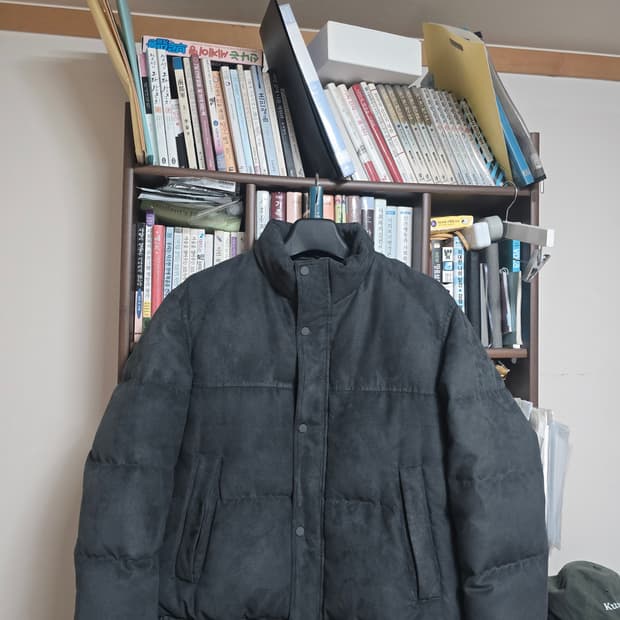 마인드브릿지 남성 스웨이드 덕다운 푸퍼 100