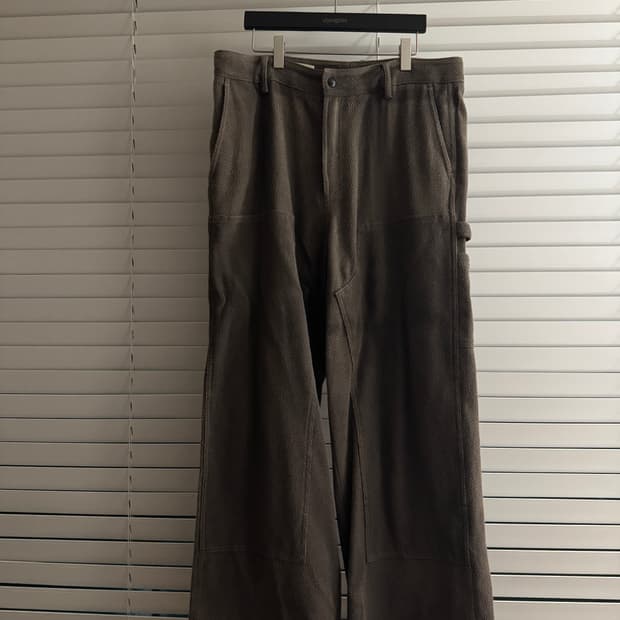 25SS 더블니 팬츠 카키