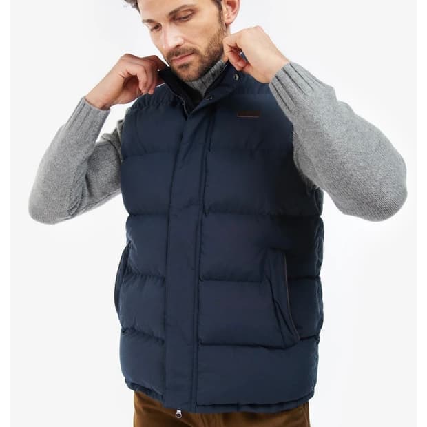 [115] 바버 패딩조끼