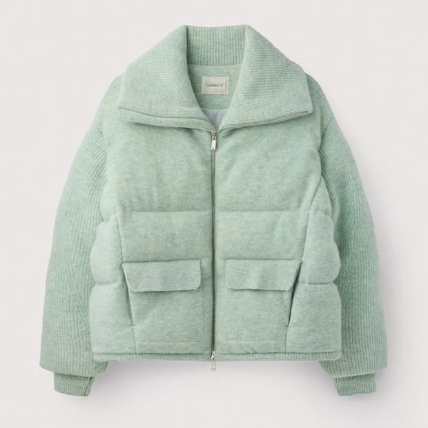 우마뭉 니트 패딩 xs