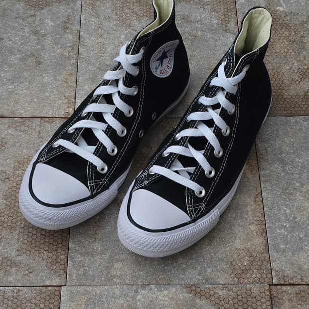 (245)컨버스 척테일러 올스타 하이 검흰 