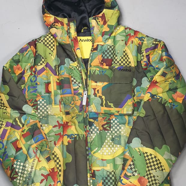 Analog 아날로그 스노우보드 패딩 자켓 M