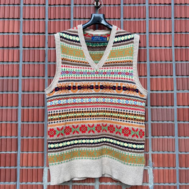 폴로랄프로렌 페어아일 니트 M