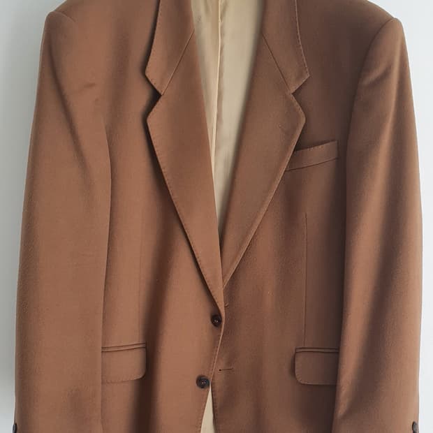 입생로랑 캐시미어 남자 자켓 명품 마이 남성 YSL 구제 울 재킷 겨울 