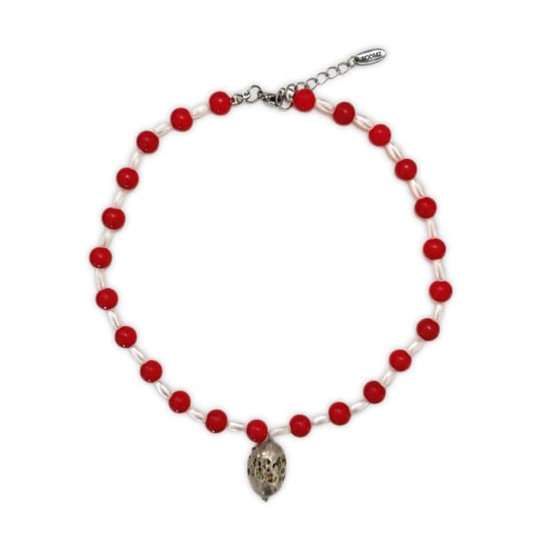 CHERRY SODA NECKLACE 비즈목걸이