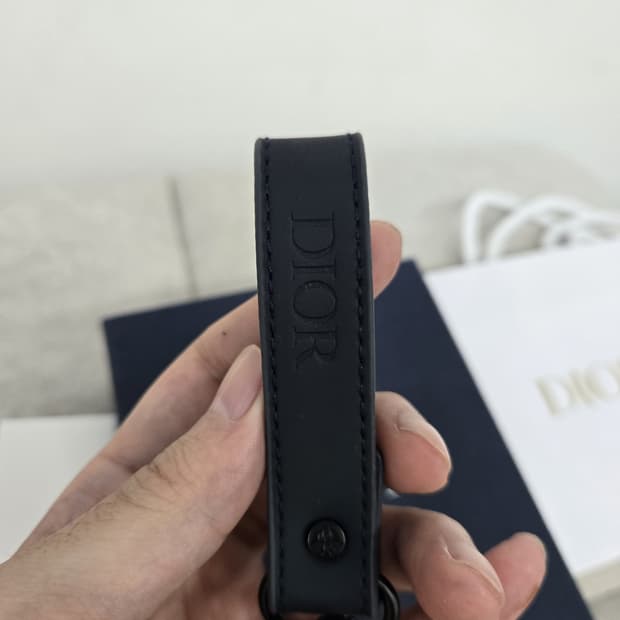 [보증서 정품]디올 로고 키링