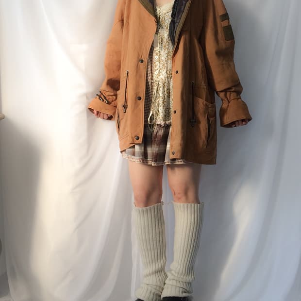 Wizard mood hood leather jacket