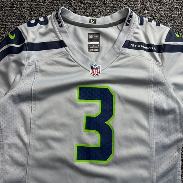 나이키 NFL 시애틀 시호크스 러셀 윌슨 리미티드 저지 3841