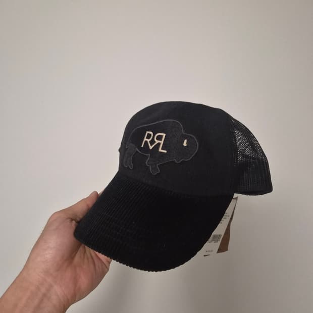 더블알엘 버팔로 메쉬 트러커 캡 새제품