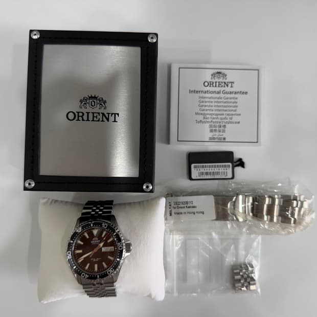 오리엔트 카마수 블랙(오토매틱)