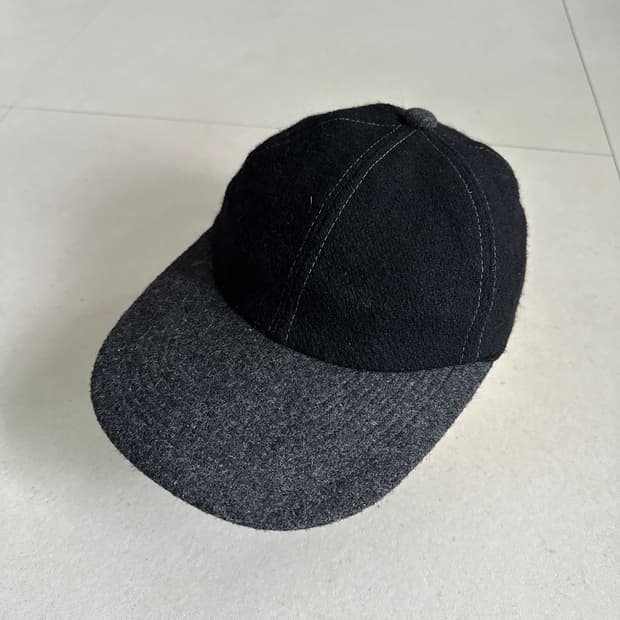 풀카운트 빈티지 울 베이스볼 캡 블랙그레이