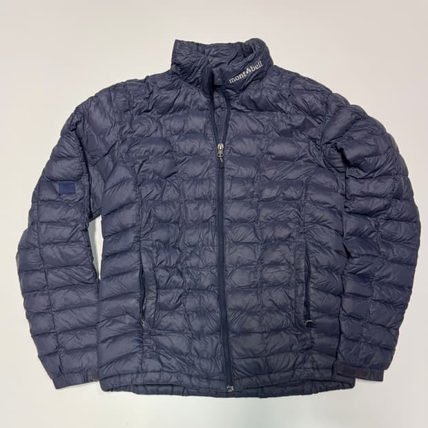 정품!! 몽벨 할로우 3 구스다운 경량 패딩 자켓 네이비