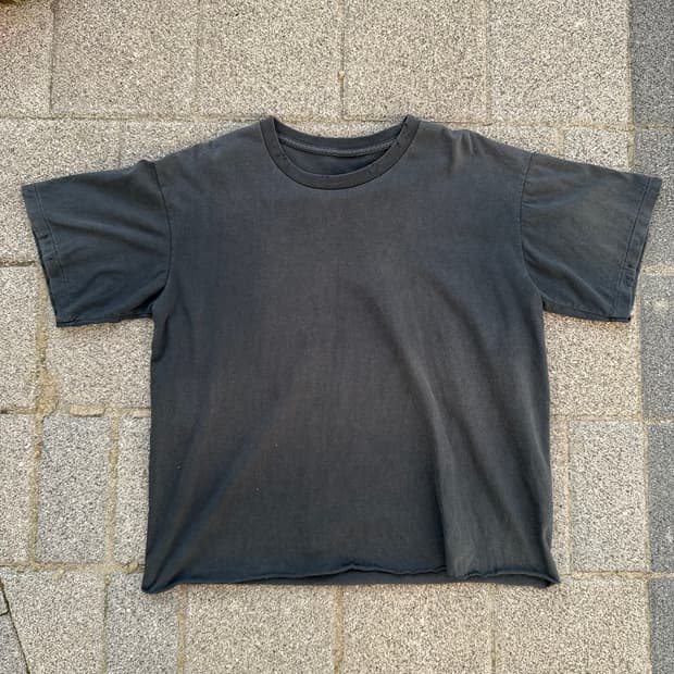 90s Vintage Blank Tee Single Stitch 
