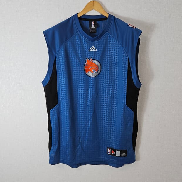 아디다스 NBA 샬럿 밥캣츠 농구져지 오리지널 정품 유니폼 져지 L