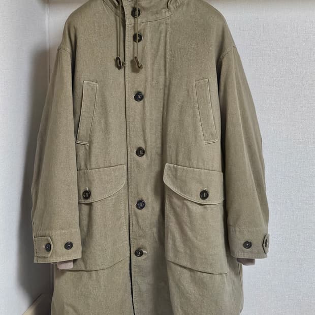 [3] 러프사이드 콜드웨더 파카 카키 베이지