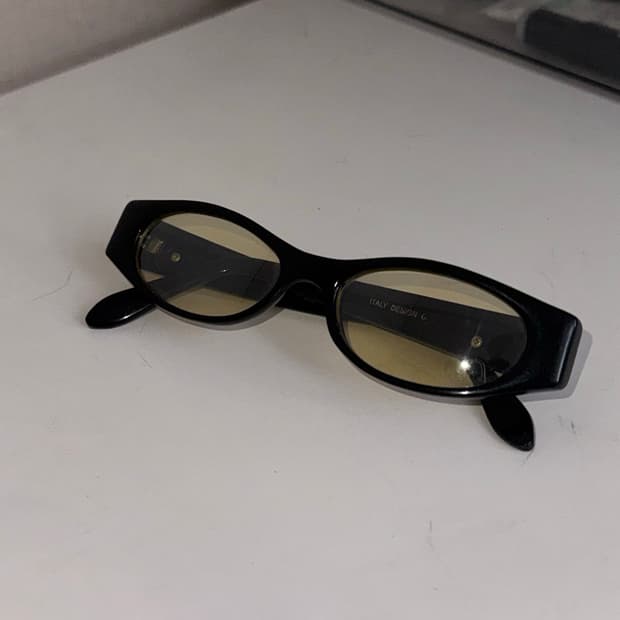 90s JOANNA 스퀘어 틴트 빈티지 선글라스