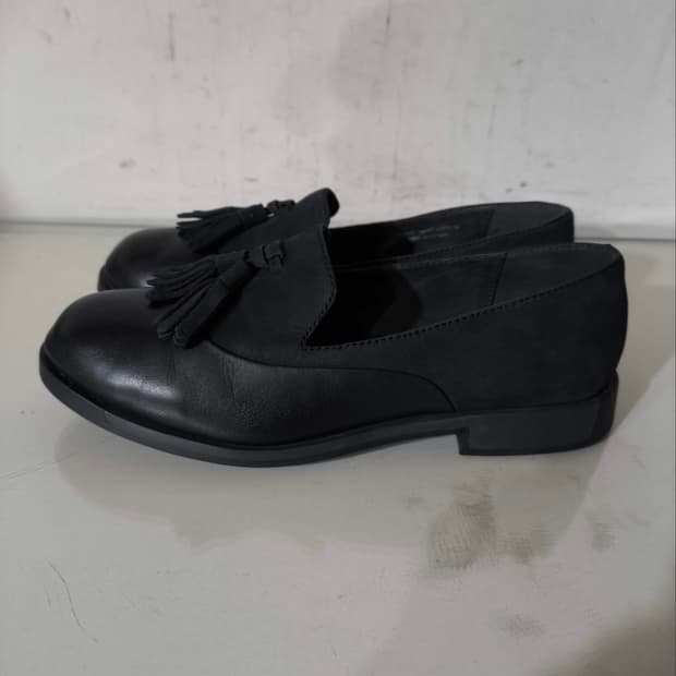 36 230mm 캠퍼 보위 천연가죽 스웨이드 테슬로퍼