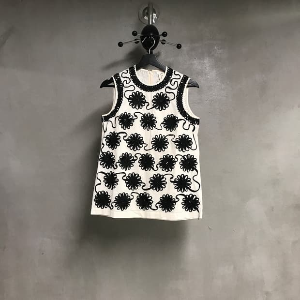 꼼데가르송 슬리브리스 탑 S(W)