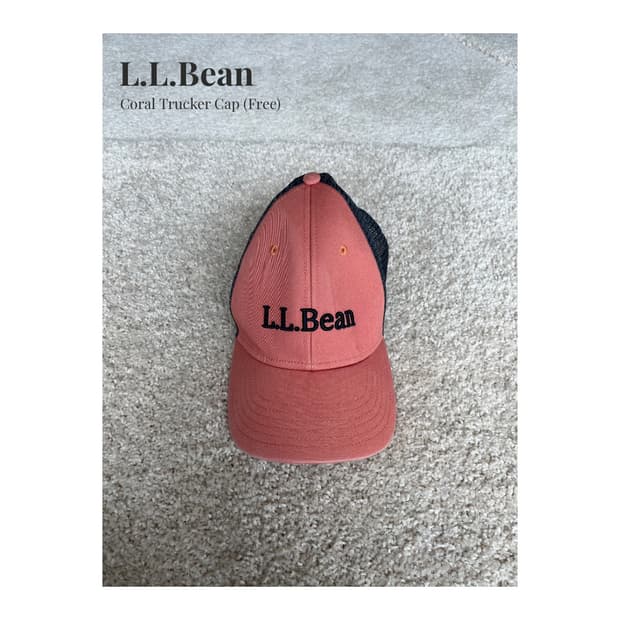 L.L.Bean 코랄 트러커 캡 (Free)