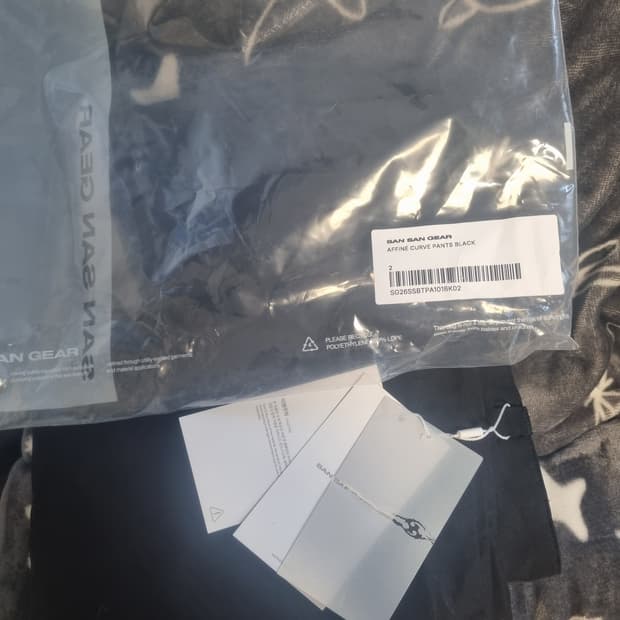 산산기어 어파인커브팬츠 26ss 2사이즈