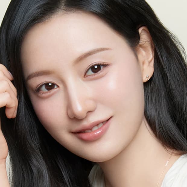 스톤헨지 초승달 14K 로즈골드 귀걸이 (세척완료)