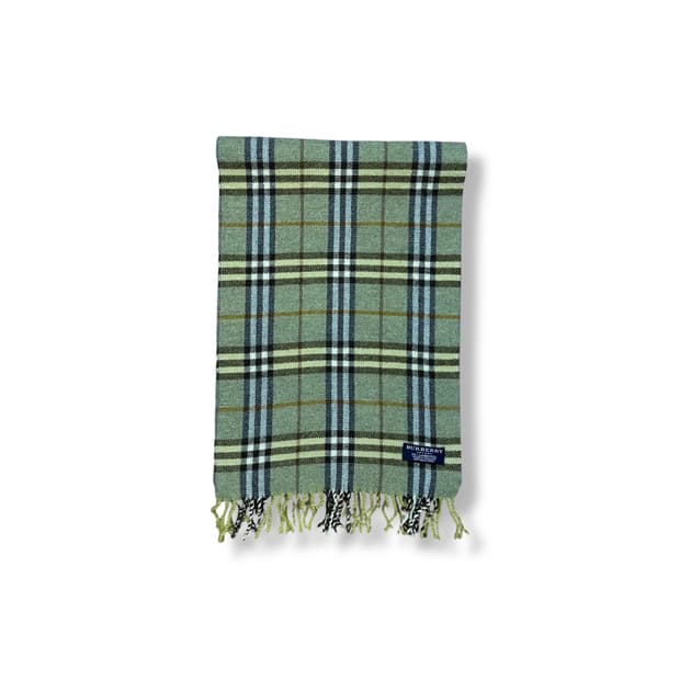 버버리 램스울 체크 머플러