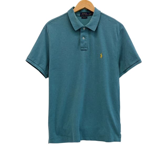 폴로 반팔 피케티 카라티 블루그린 (XL)