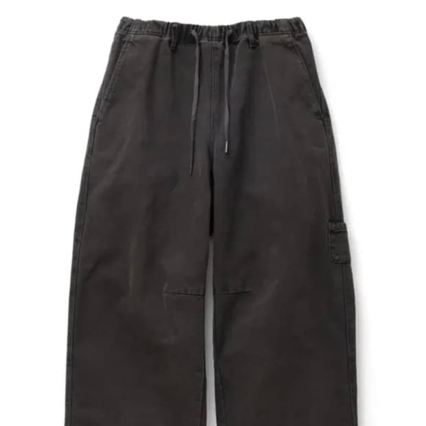 (2)해칭룸  오버덕 팬츠 다이드 차콜