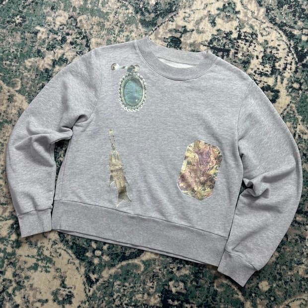 Maison Margiela 메종 마르지엘라 크롭 스웻 맨투맨(xs)