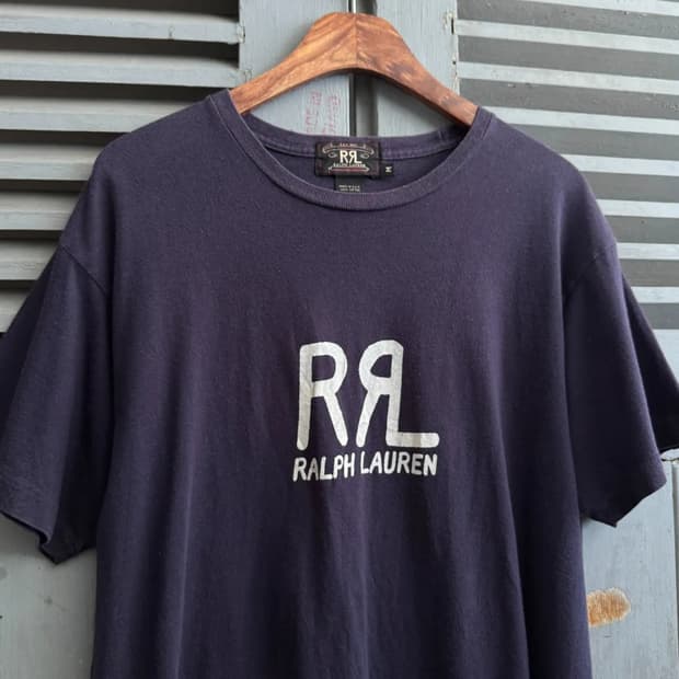 [M]90's OG 더블알엘 Made in USA RRL 프린팅 티셔츠