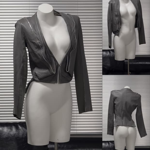 {Codes Combine} Sheepskin Hook Jacket