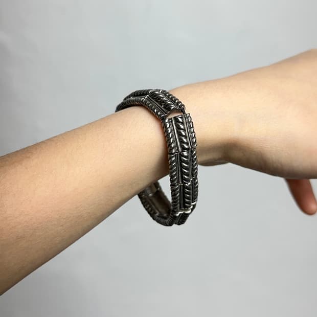 Philippe Audibert Paris Twist Silver Bra