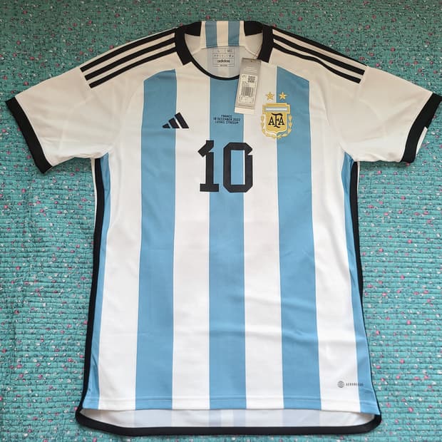 22/24 아디다스 아르헨티나 메시 2성 월드컵 우승 저지 (US L)