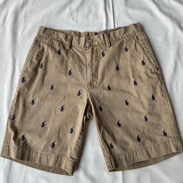 폴로 올오버 포니 자수 치노 쇼츠 31