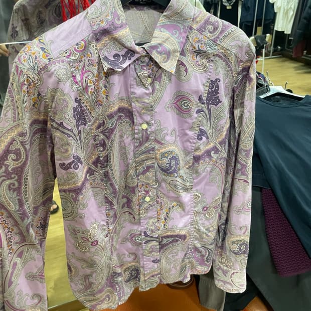 Etro 페이즐리셔츠