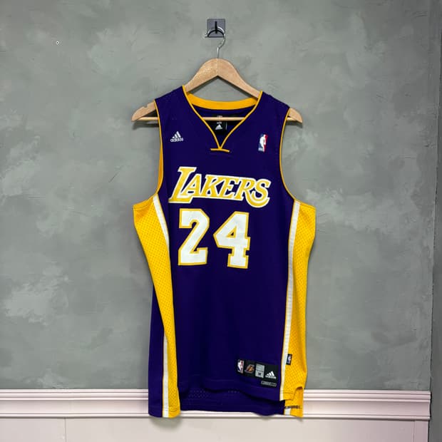 아디다스 NBA LA 레이커스 코비 브라이언트 스윙맨 져지 반팔