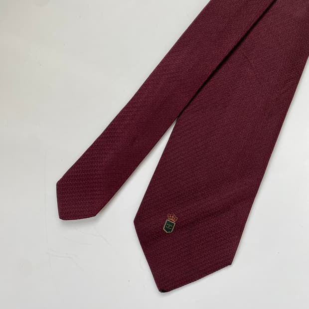 샤넬(CHANEL) 심플로고 명품 정품 넥타이8.1cm