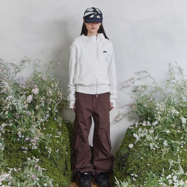 탄산마그네슘 송이송이 사이드 지퍼 후드집업