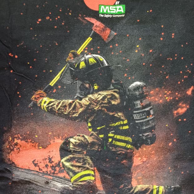 [L] 파이어맨 소방관 티