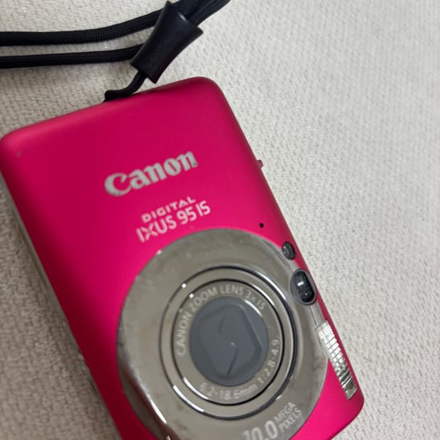 캐논 95 IS 핑크