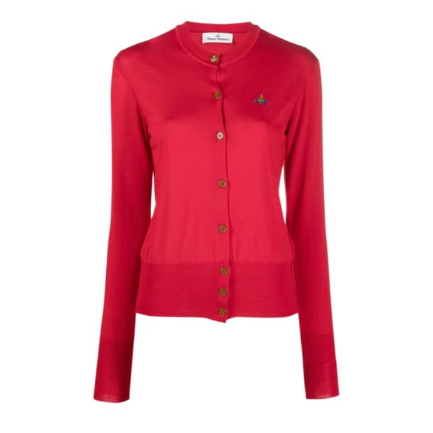 비비안웨스트우드 베아 가디건 레드 xs