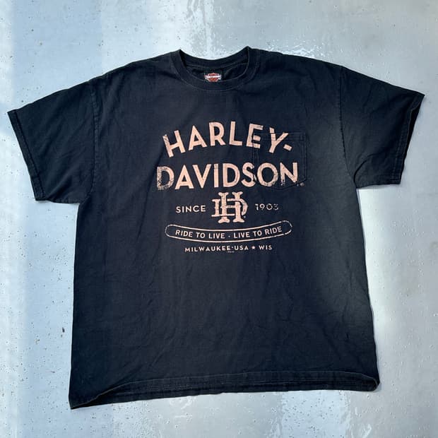 [할리데이비슨] •Vintage Arch Tee