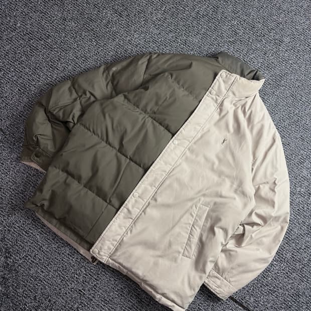90s YSL 입생로랑 아카이브 리버시블 푸퍼 패딩 2703