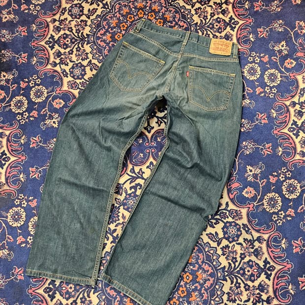 리바이스(Levis) 00's No.569 루즈 스트레이트 데님 팬츠